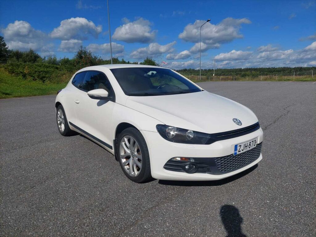 Volkswagen Scirocco 2010 Valkoinen