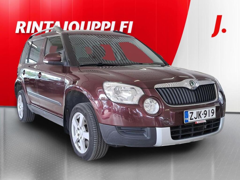 Skoda Yeti 2011 Punainen