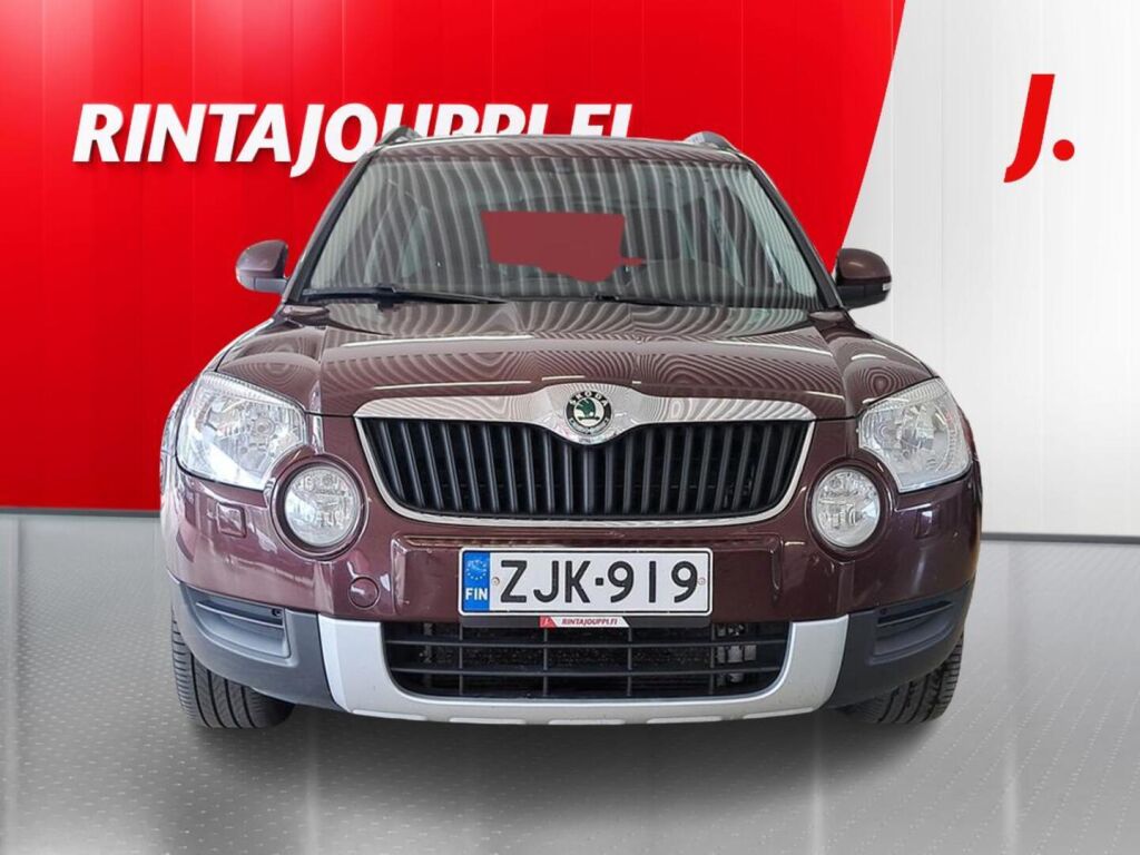 Skoda Yeti 2011 Punainen