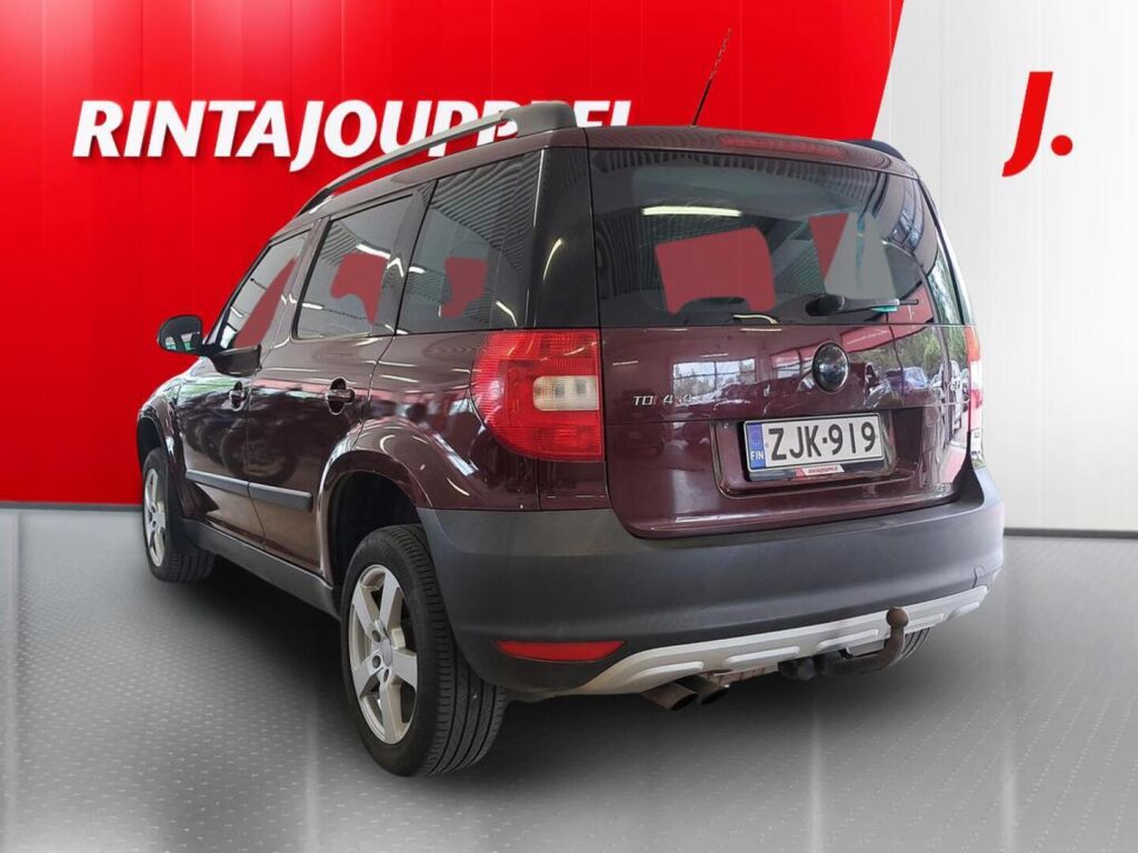 Skoda Yeti 2011 Punainen