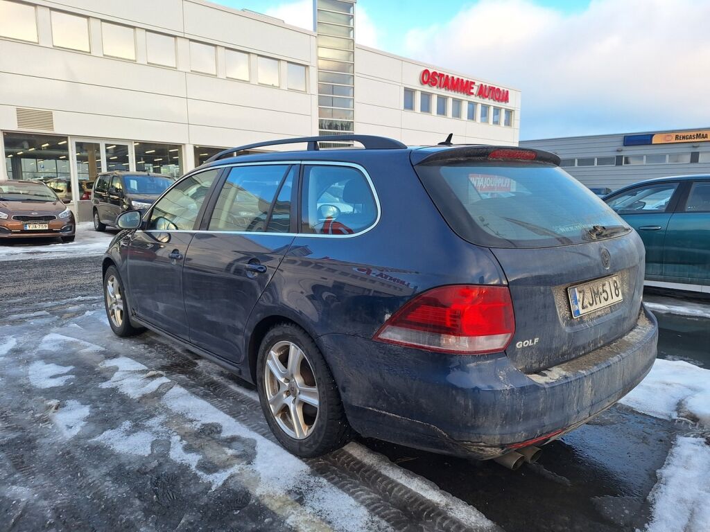 Volkswagen Golf 2012 Sininen
