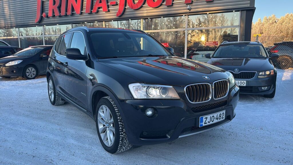 BMW X3 2012 Musta