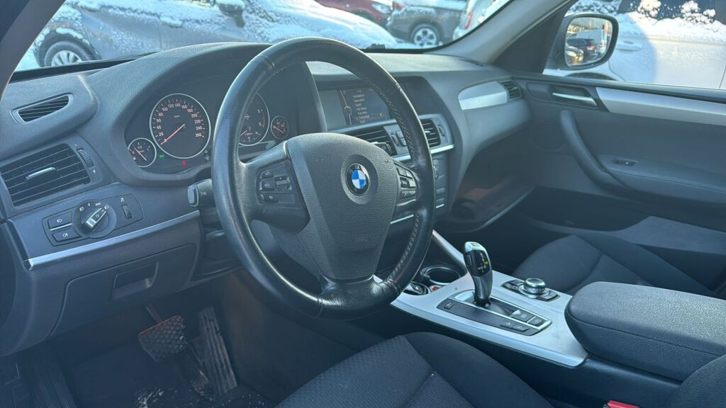 BMW X3 2012 Musta