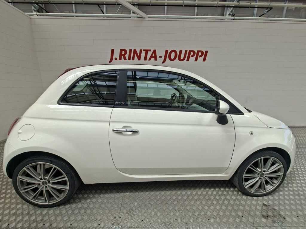 Fiat 500C 2014 Valkoinen