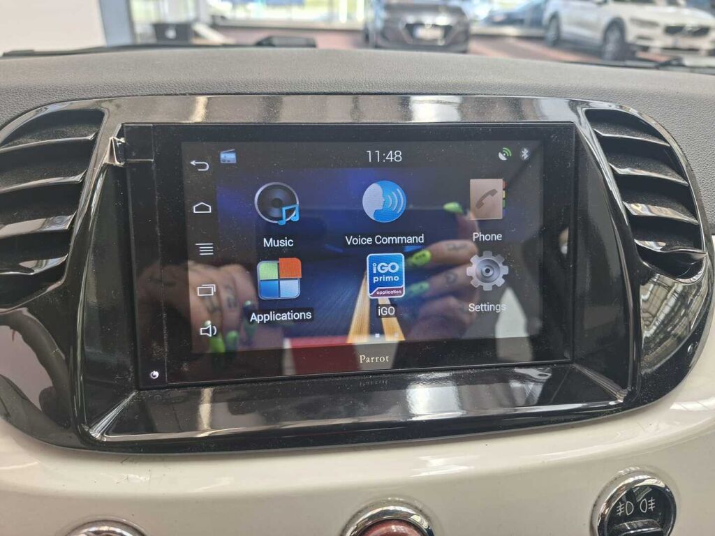 Fiat 500C 2014 Valkoinen