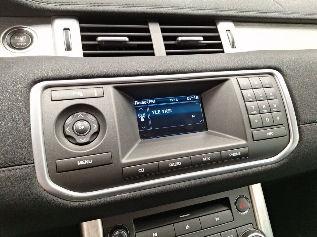 Land Rover Range Rover Evoque 2012 Musta