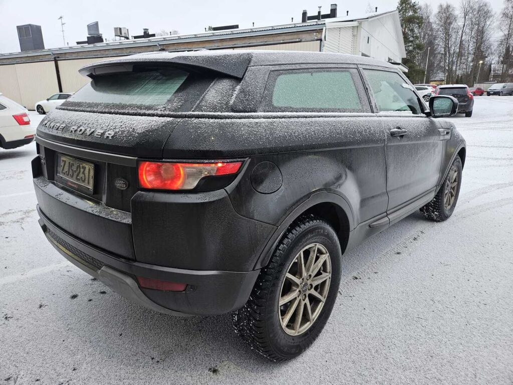 Land Rover Range Rover Evoque 2012 Musta