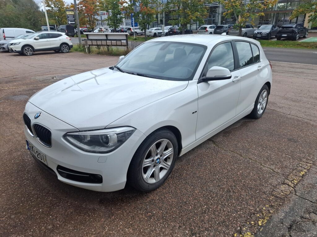 BMW 116 2013 Valkoinen