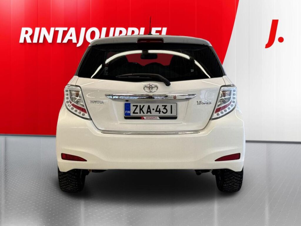 Toyota Yaris 2013 Valkoinen