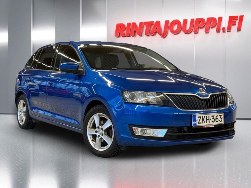 Skoda Rapid 2014 Sininen