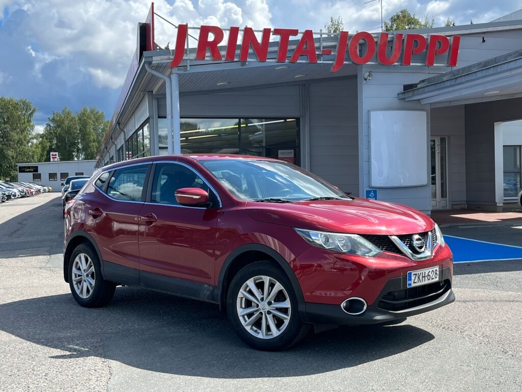 Nissan Qashqai 2014 Punainen
