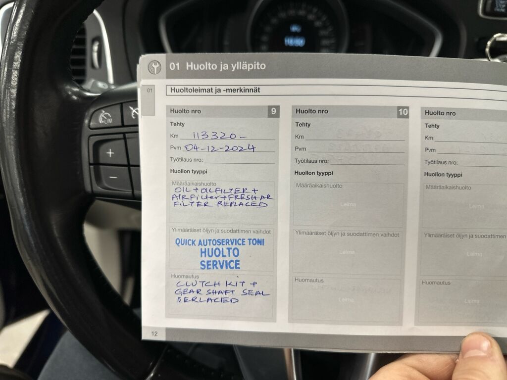 Volvo V40 2015 Sininen