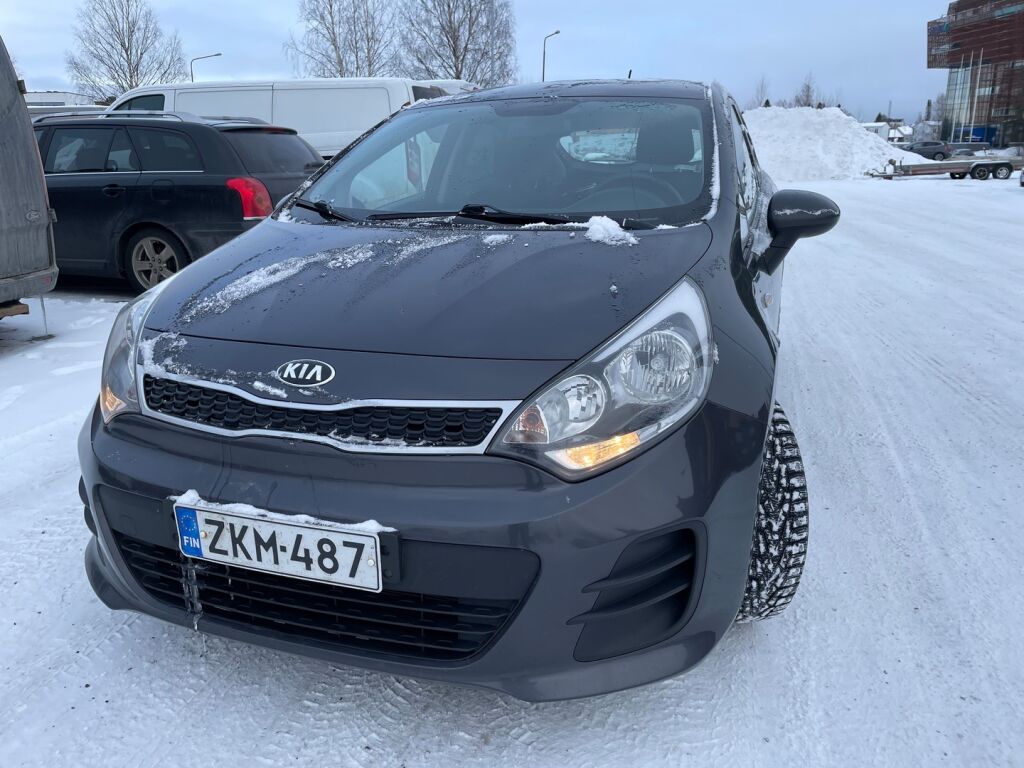 Kia Rio 2015 Harmaa