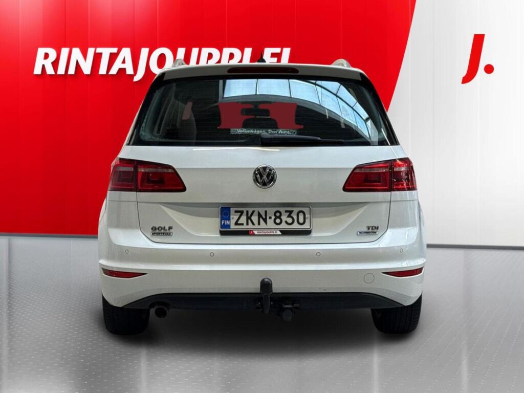 Volkswagen Golf Sportsvan 2015 Valkoinen