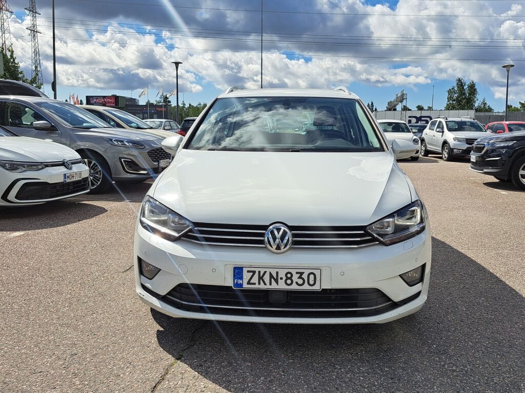 Volkswagen Golf Sportsvan 2015 Valkoinen