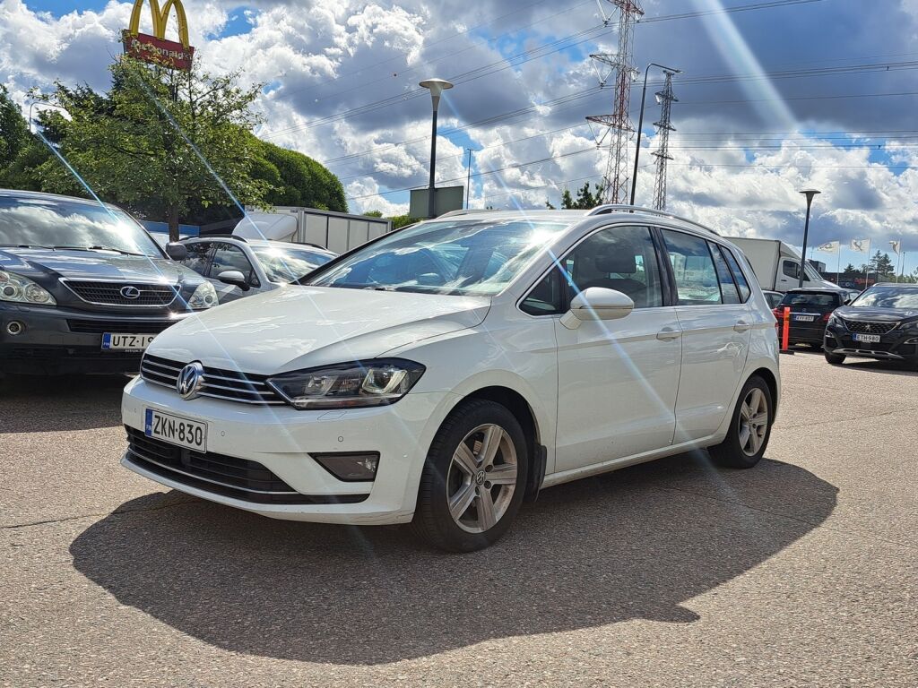 Volkswagen Golf Sportsvan 2015 Valkoinen