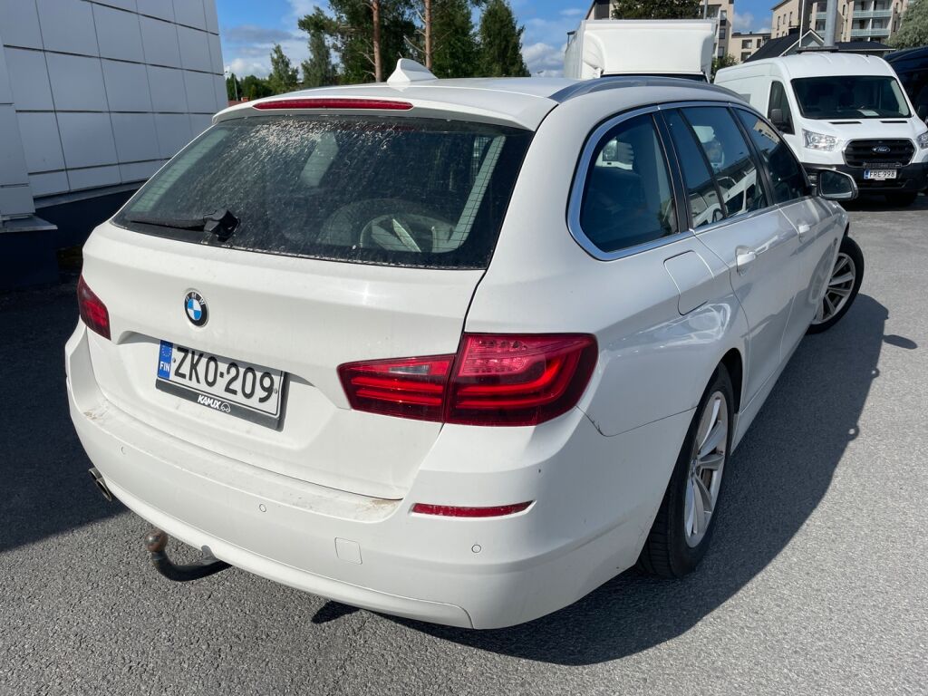 BMW 518 2015 Valkoinen