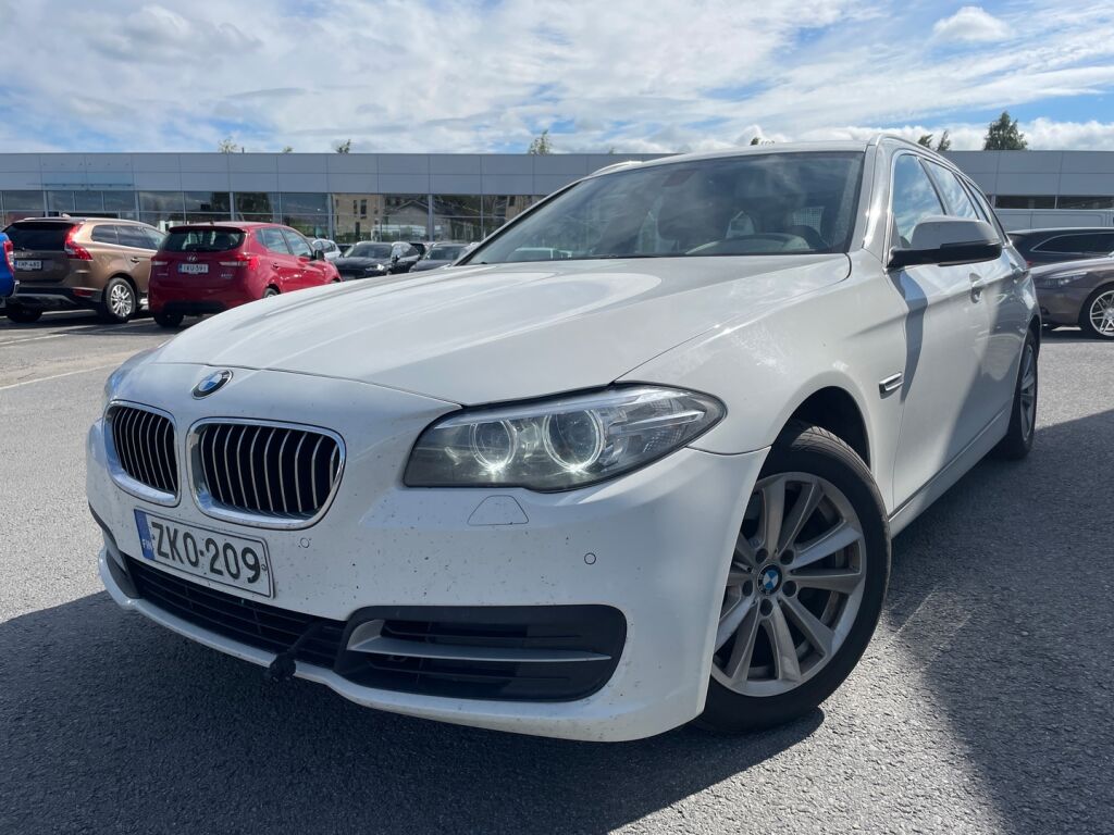 BMW 518 2015 Valkoinen