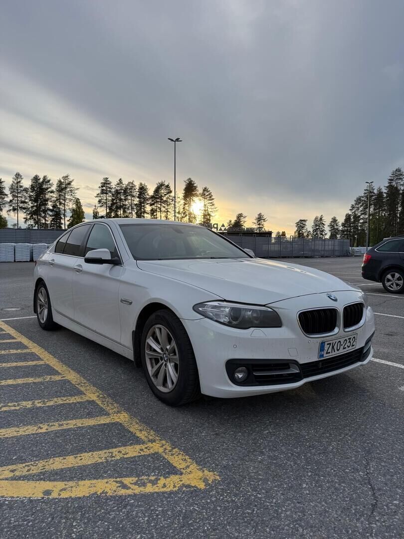 BMW 520 2015 Valkoinen