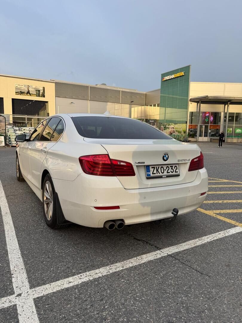 BMW 520 2015 Valkoinen