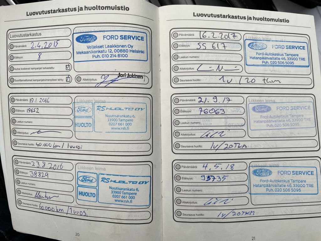 Ford Mondeo 2015 Valkoinen