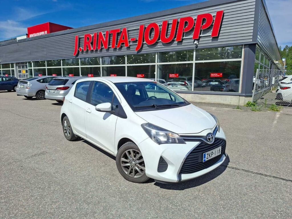 Toyota Yaris 2015 Valkoinen