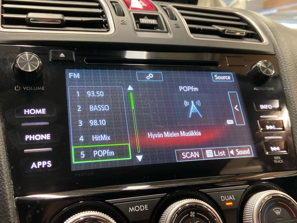 Subaru Levorg 2016 Punainen