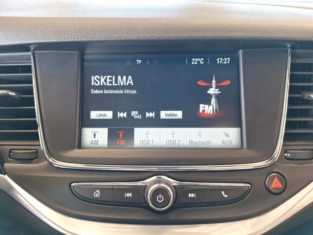 Opel Astra 2016 Punainen