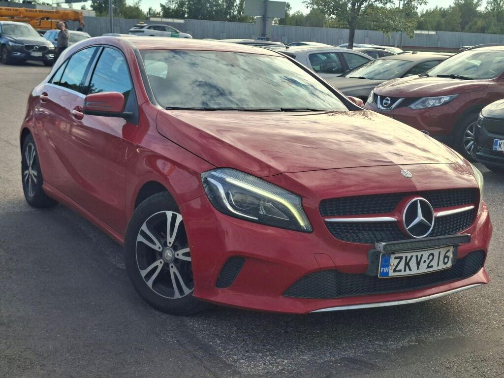Mercedes-Benz A 2016 Punainen