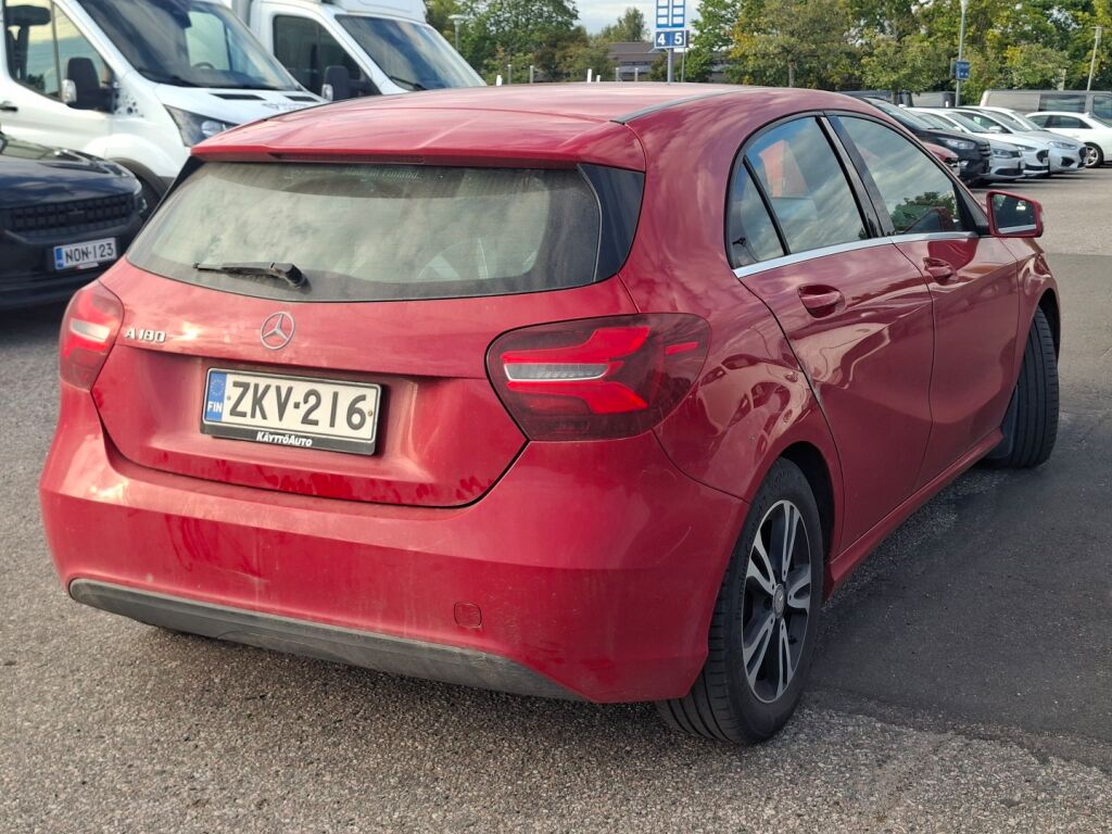 Mercedes-Benz A 2016 Punainen