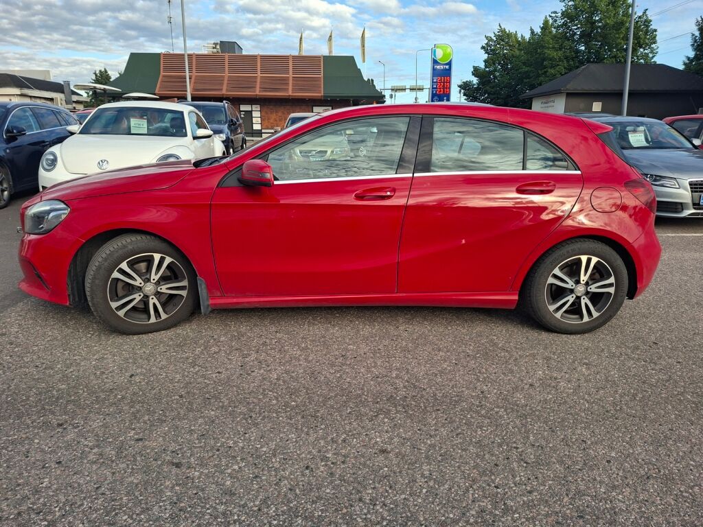 Mercedes-Benz A 2016 Punainen