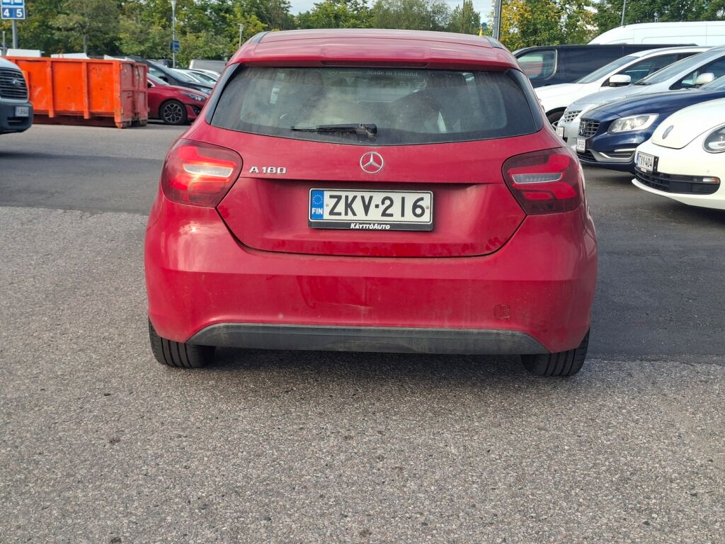 Mercedes-Benz A 2016 Punainen