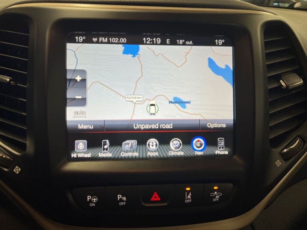 Jeep Cherokee 2017 Musta