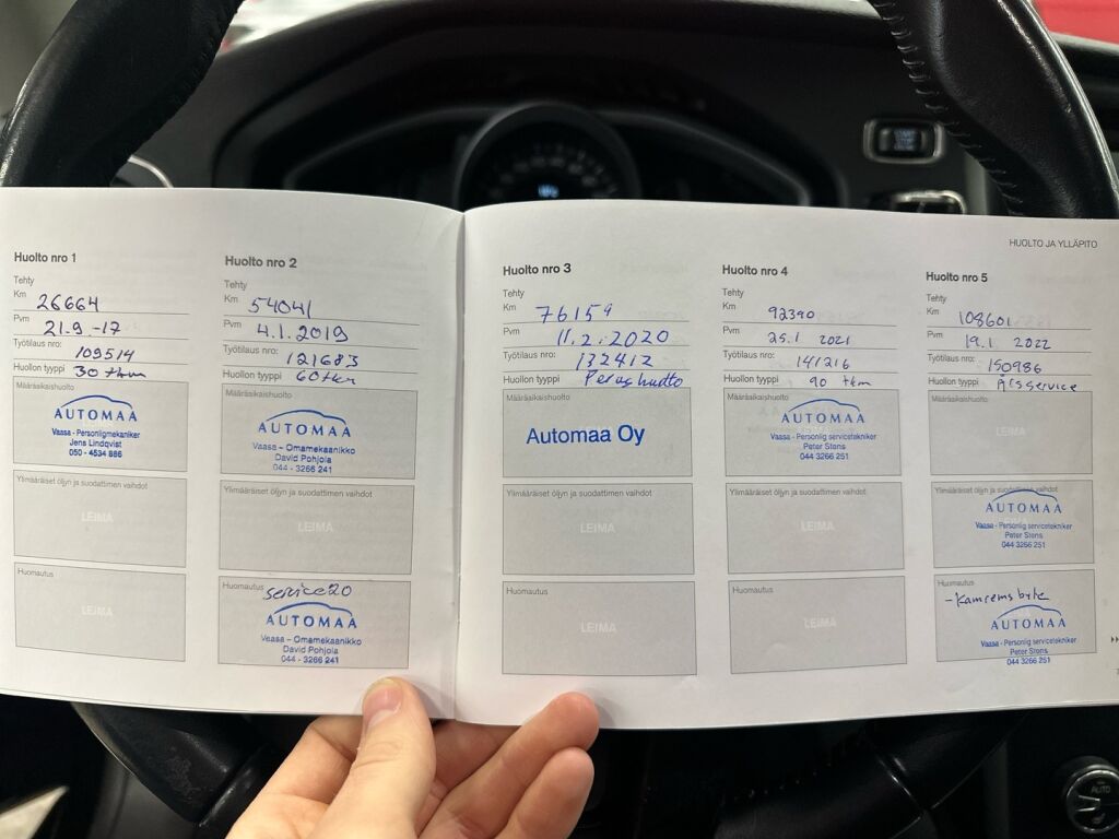 Volvo V40 2016 Musta