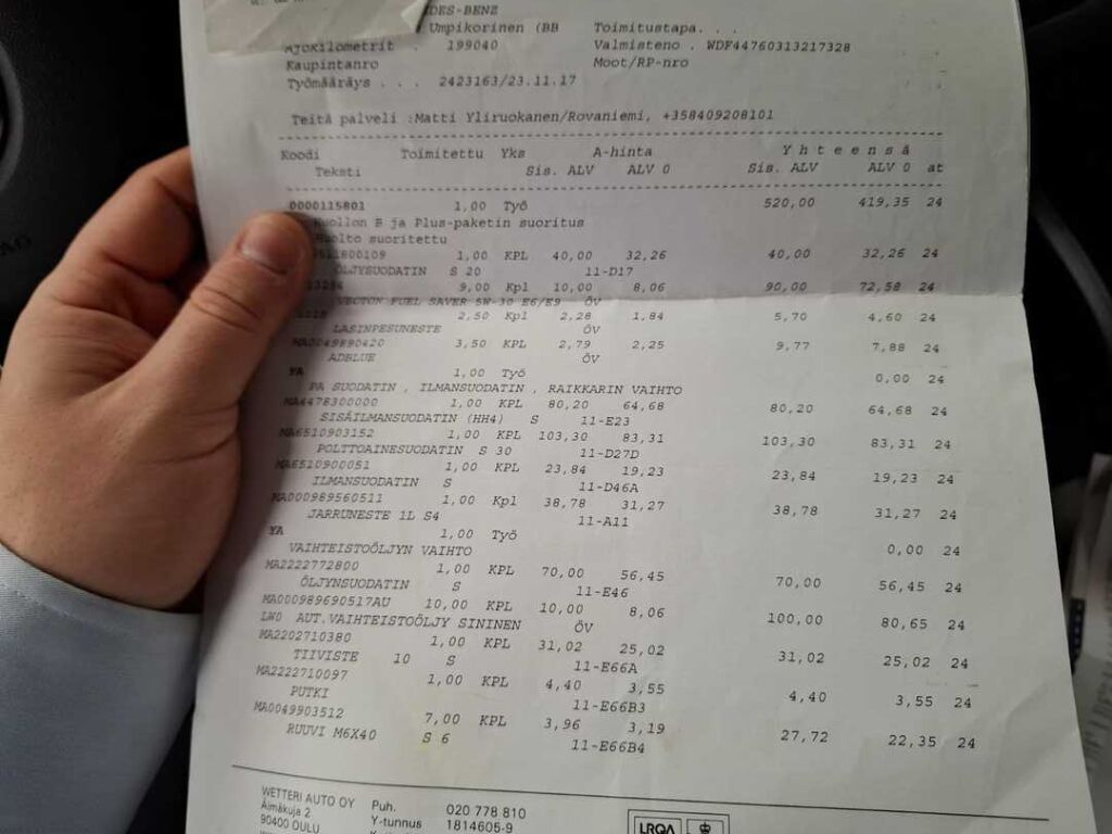 Mercedes-Benz Vito 2017 Ruskea (beige)