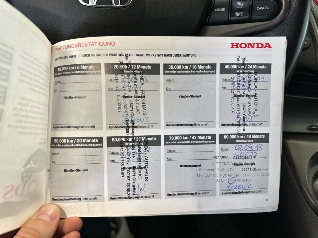 Honda Civic 2009 Punainen