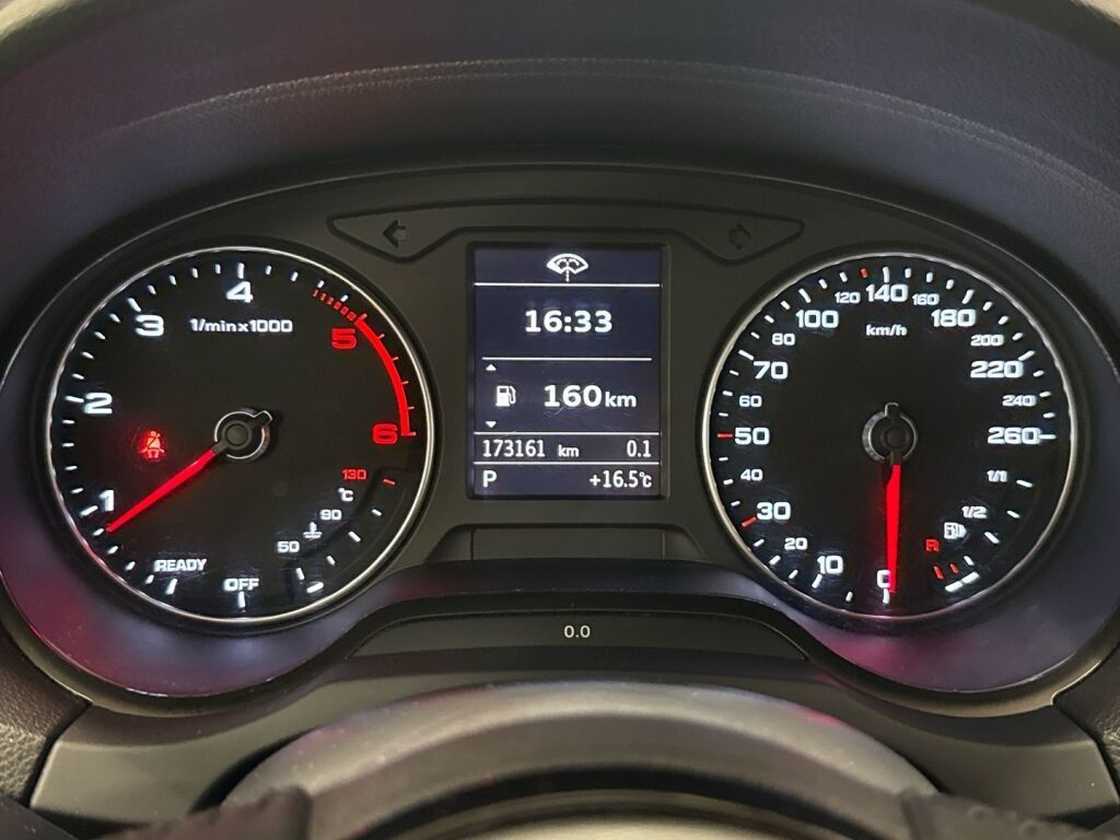 Audi A3 2017 Harmaa