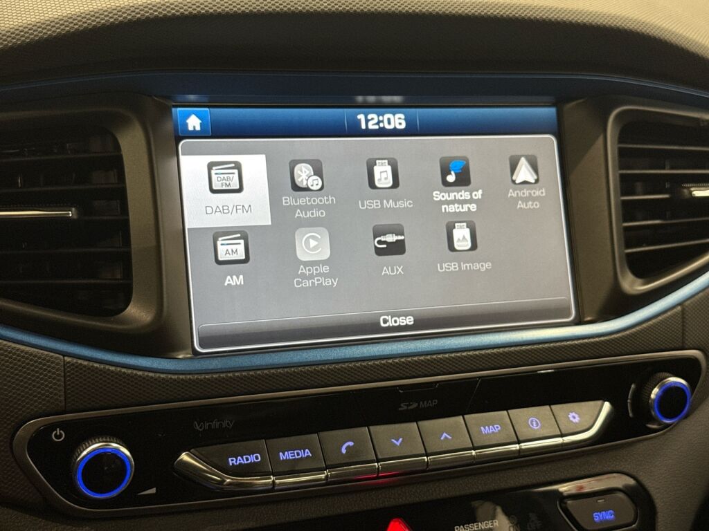 Hyundai IONIQ hybrid 2017 Musta