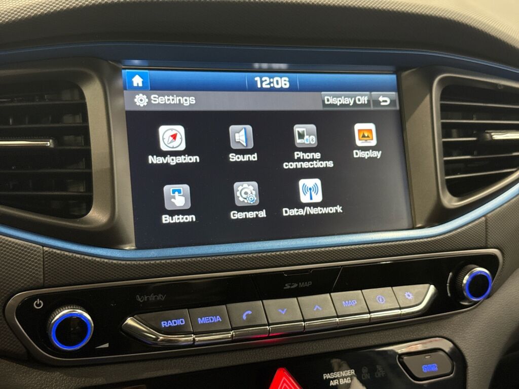 Hyundai IONIQ hybrid 2017 Musta