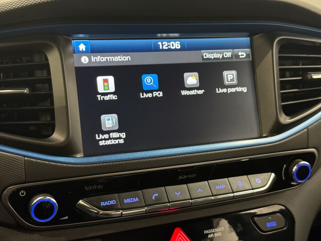 Hyundai IONIQ hybrid 2017 Musta