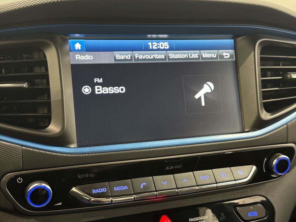 Hyundai IONIQ hybrid 2017 Musta