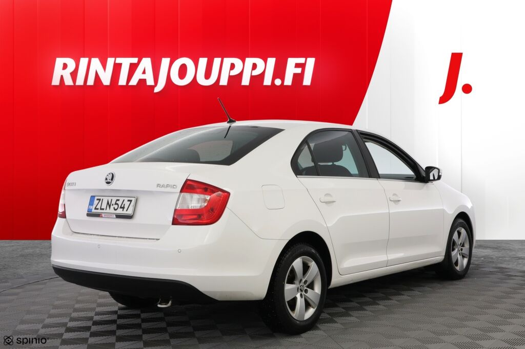 Skoda Rapid 2017 Valkoinen
