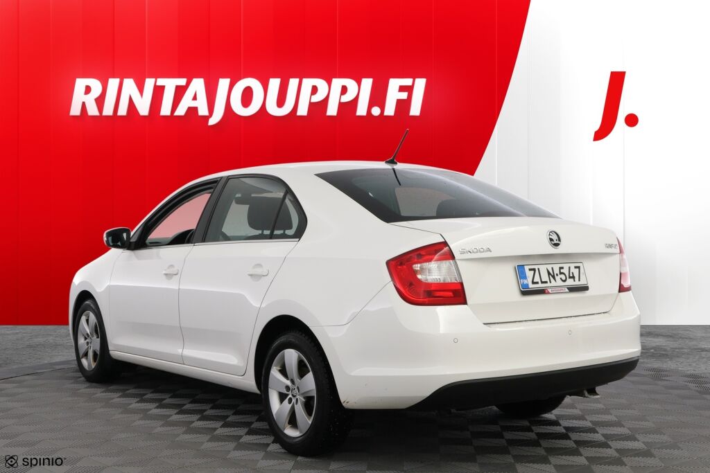 Skoda Rapid 2017 Valkoinen