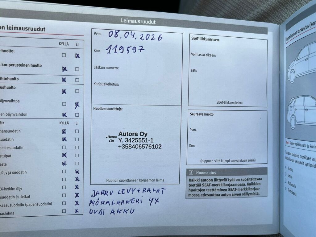 Seat Leon 2017 Valkoinen