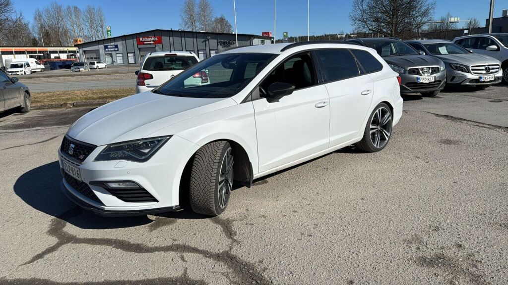 Seat Leon ST 2017 Valkoinen
