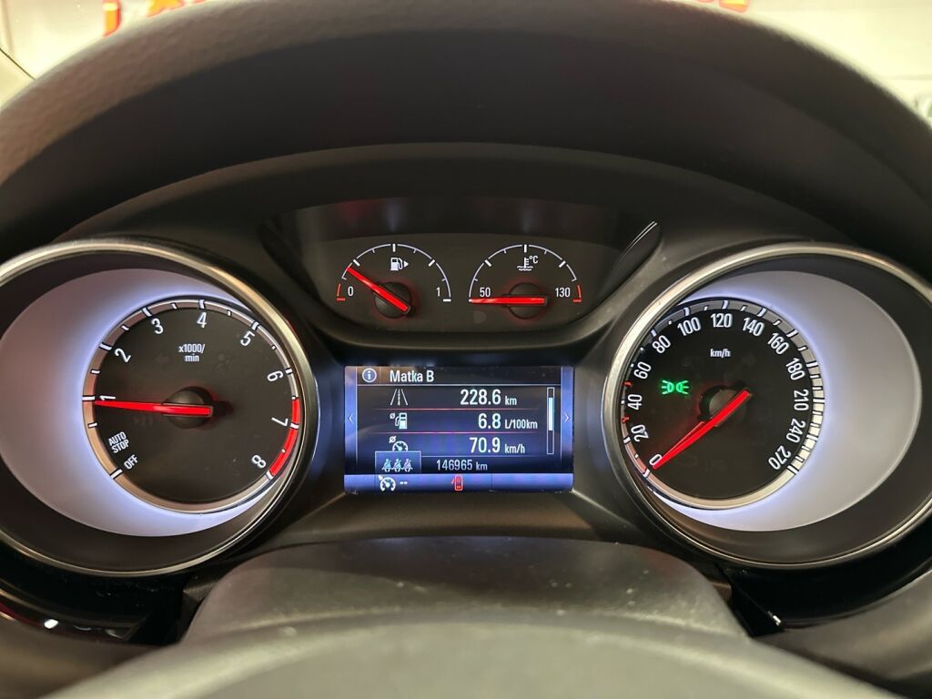 Opel Astra 2017 Sininen