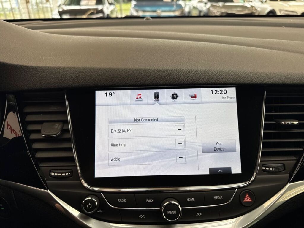 Opel Astra 2018 Sininen
