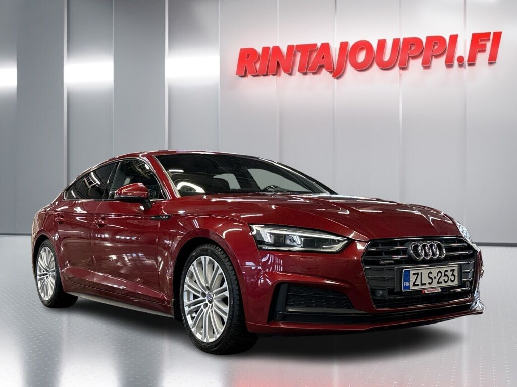 Audi A5 2018 Valkoinen