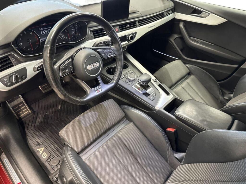 Audi A5 2018 Valkoinen