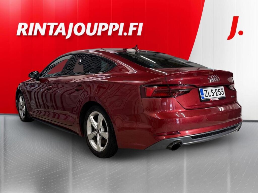 Audi A5 2018 Valkoinen